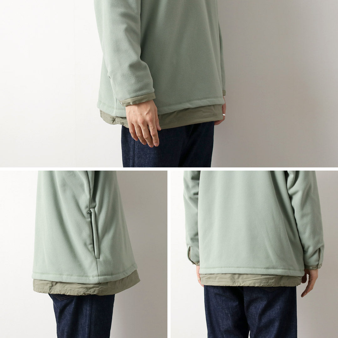 JUGEM / Nylon Fleece Combination Anorak