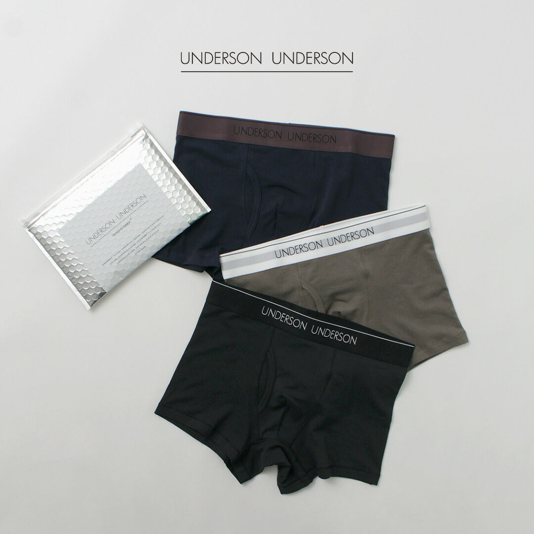 UNDERSON UNDERSON / Regular Front Opening Short Boxers