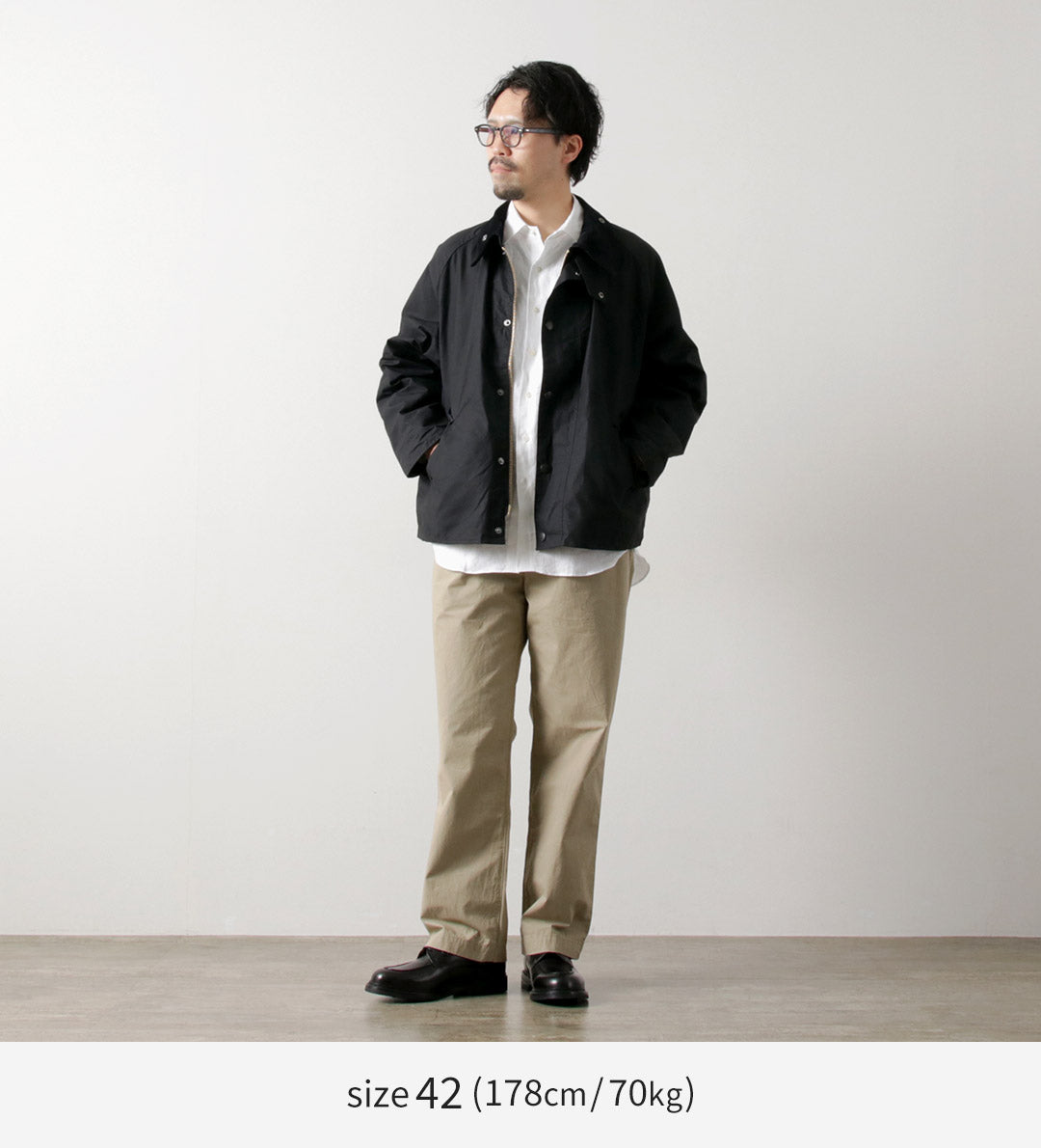 BARBOUR / Veste Transport en Coton Paraffine