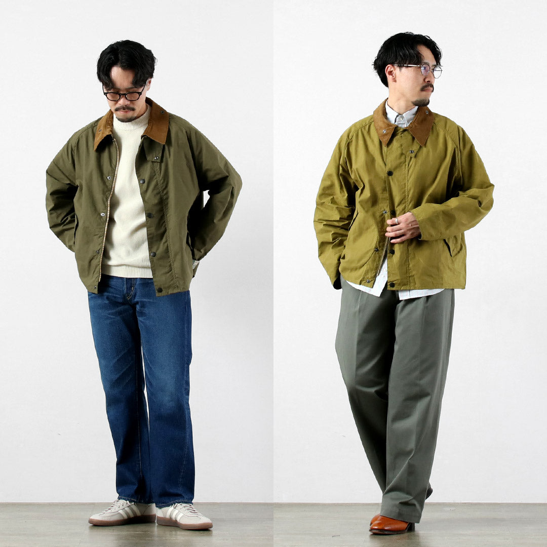 BARBOUR / Veste Transport en Coton Paraffine