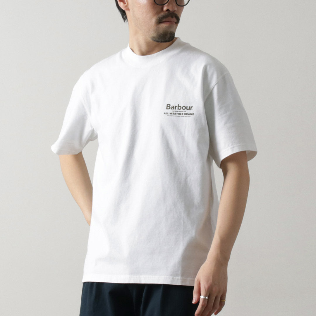 BARBOUR / Outdoor Graphic Oversized T-Shirt