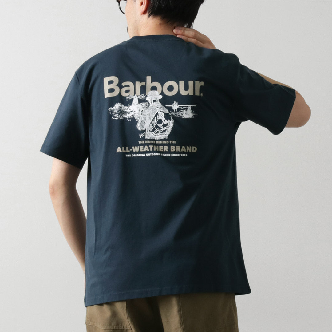 BARBOUR / Outdoor Graphic Oversized T-Shirt