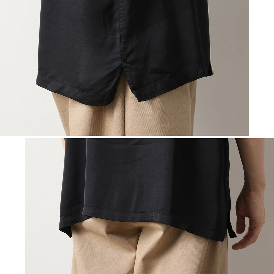 PENDLETON / Piping Embroidery Open Collar Shirt