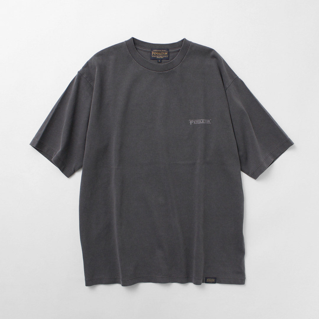 PENDLETON / Pigment Dye Print T-Shirt