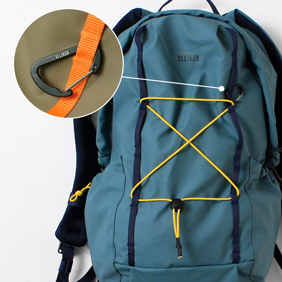 ELLIKER / Kiln Hooded Zip Top Backpack 22L