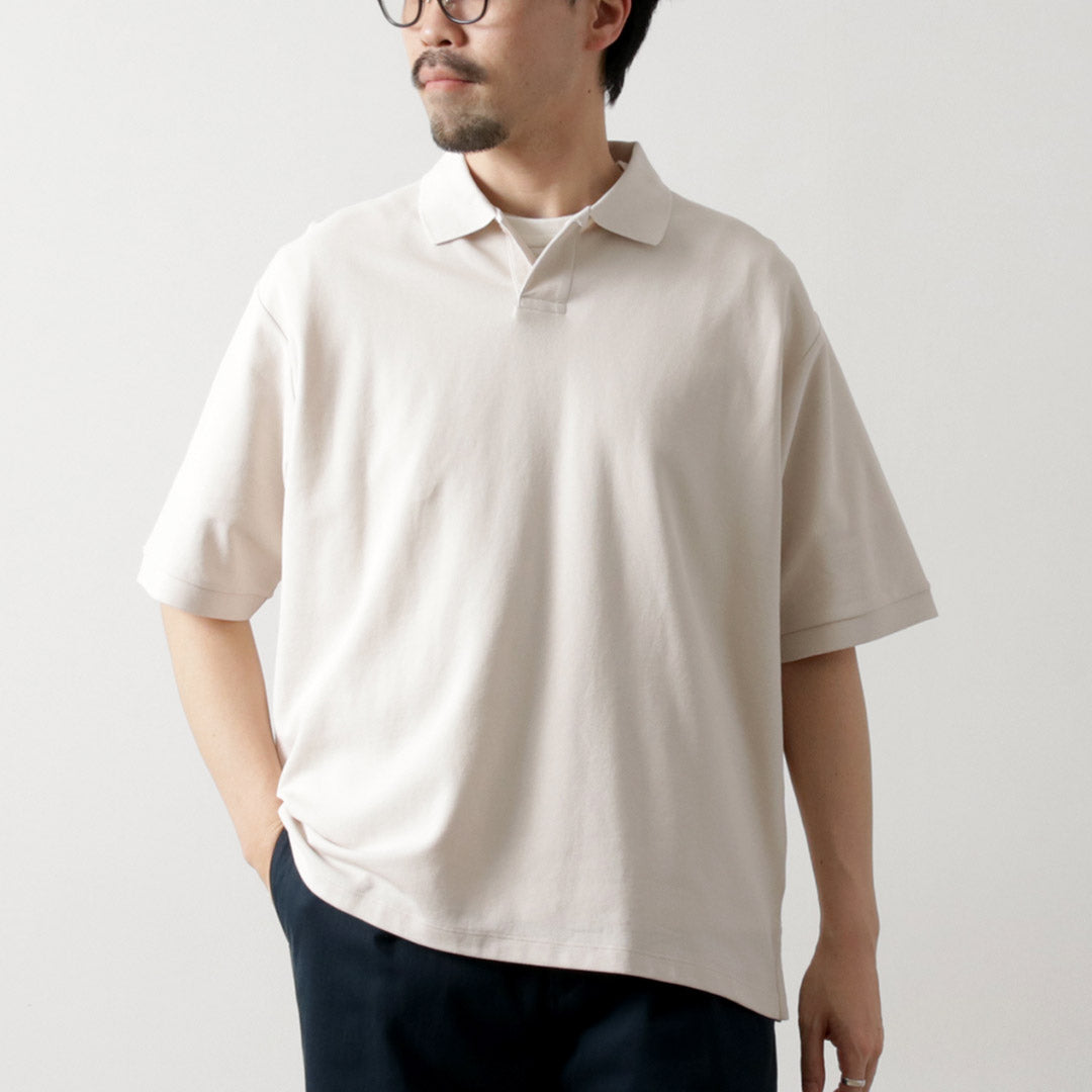 HANDVAERK / Short Sleeve Pique Polo Shirt