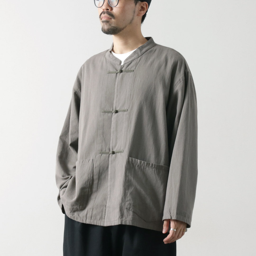 GOHEMP / Goku wide long-sleeved shirt