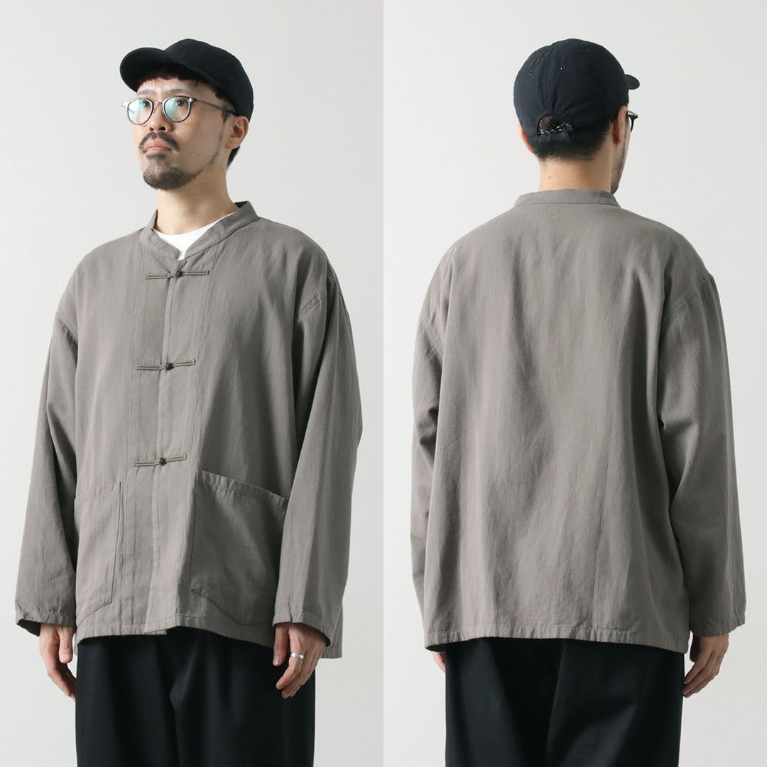 GOHEMP / Goku wide long-sleeved shirt