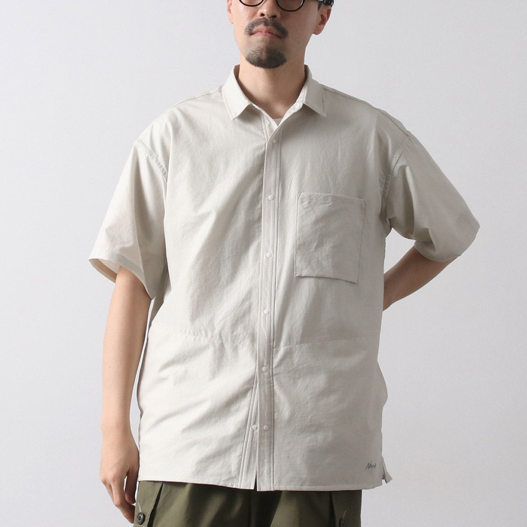 NANGA / Dot Air Comfy Short Sleeve Shirt