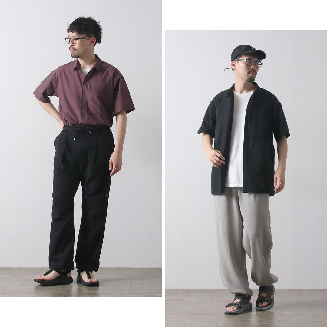 NANGA / Dot Air Comfy Short Sleeve Shirt