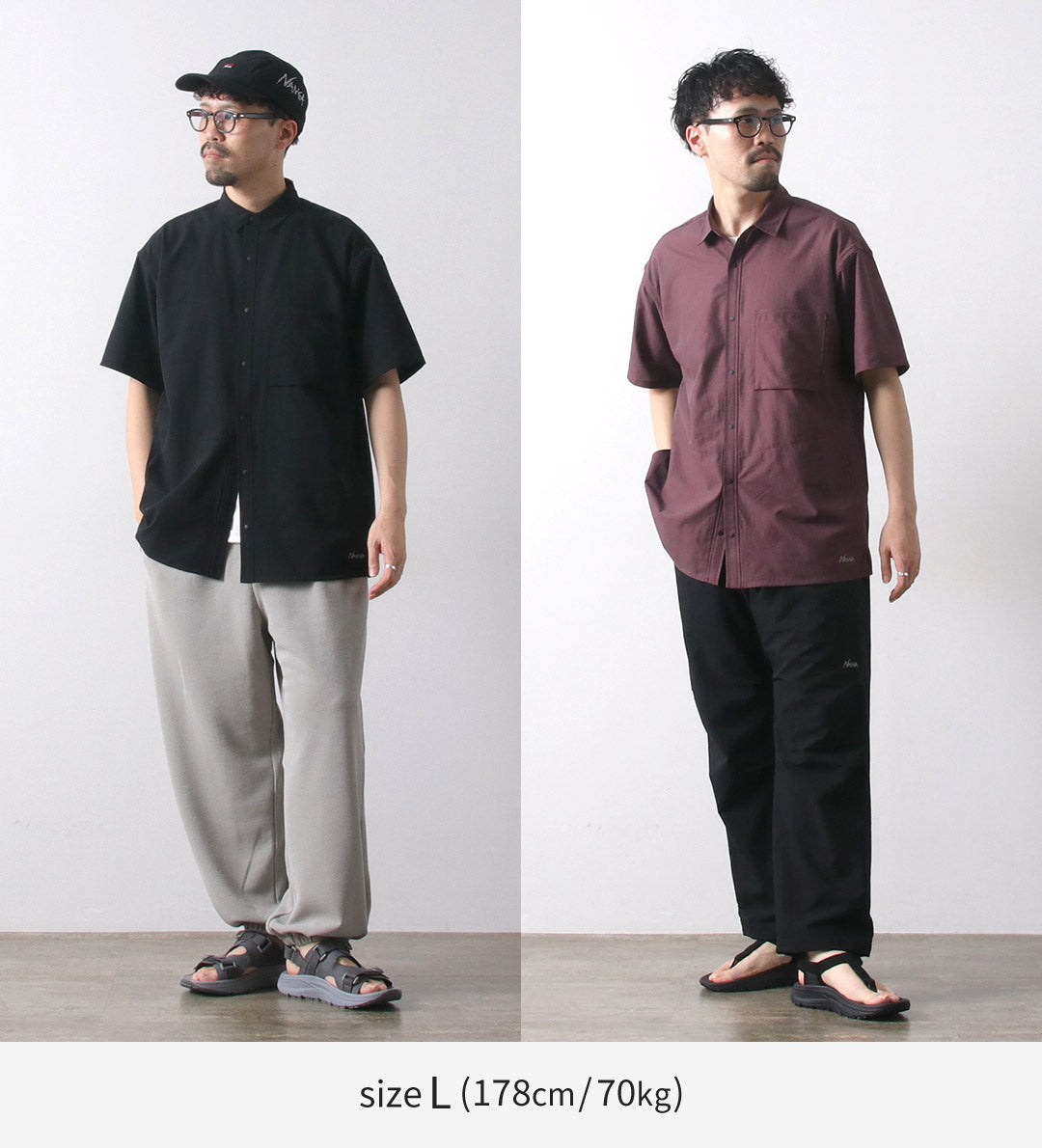 NANGA / Dot Air Comfy Short Sleeve Shirt