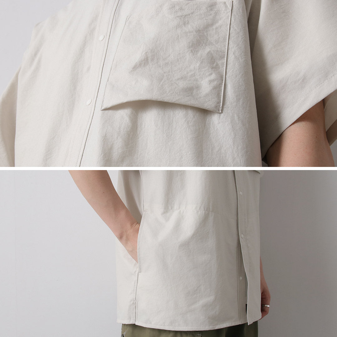 NANGA / Dot Air Comfy Short Sleeve Shirt