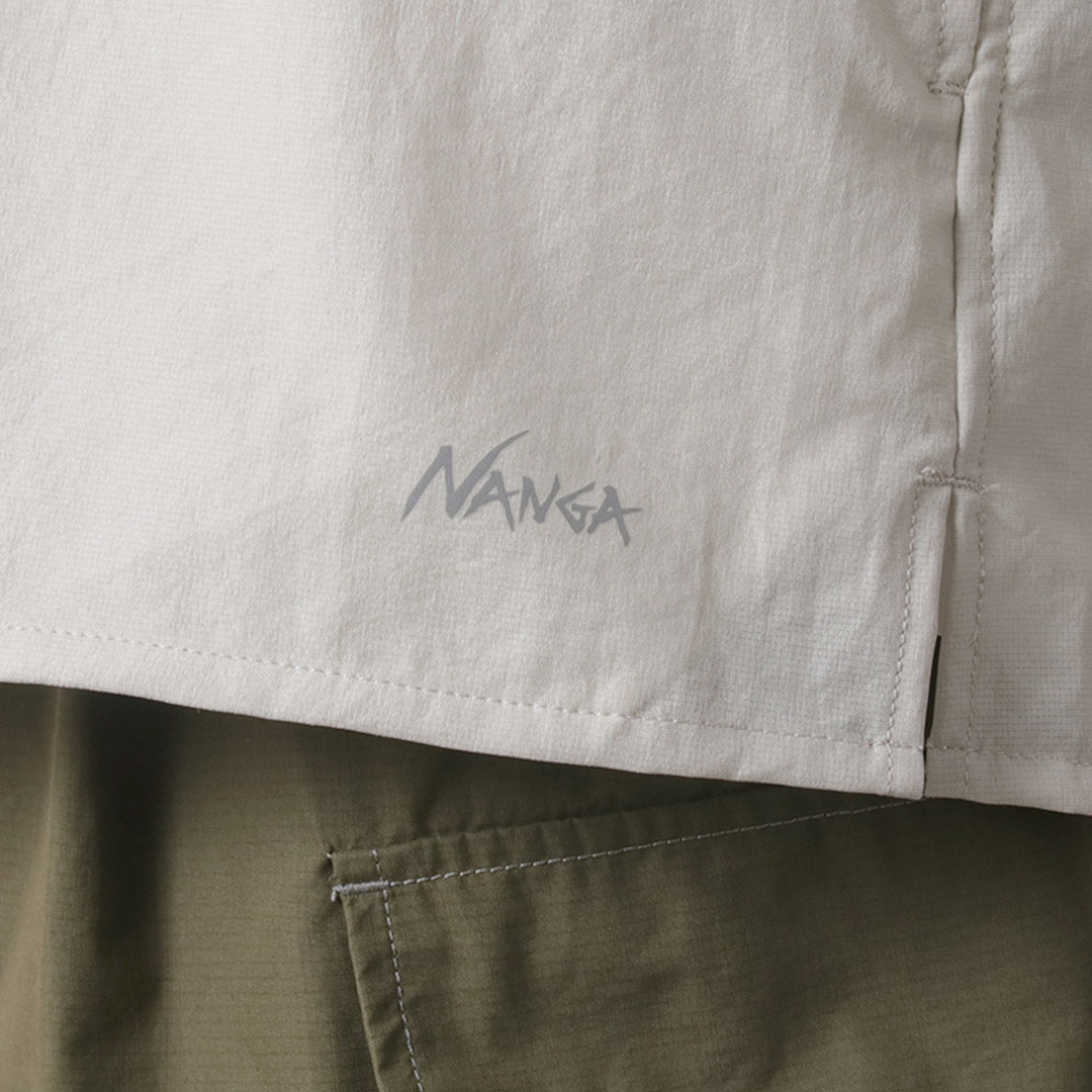 NANGA / Dot Air Comfy Short Sleeve Shirt