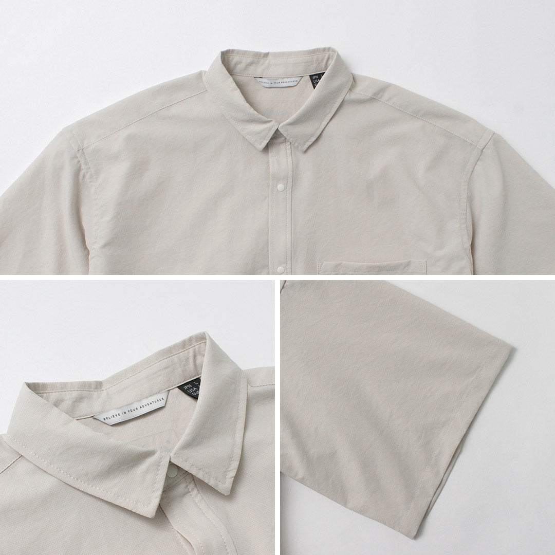 NANGA / Dot Air Comfy Short Sleeve Shirt