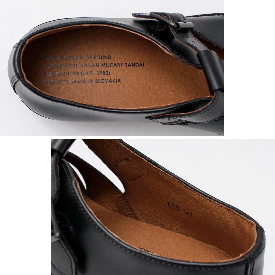 REPRODUCTION OF FOUND / Italian Military Sandals