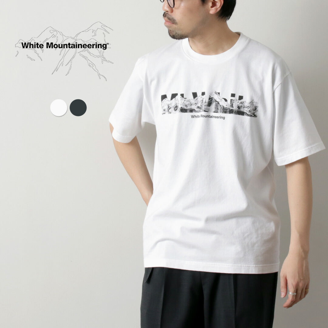 WHITE MOUNTAINEERING / Mountain Logo T-Shirt