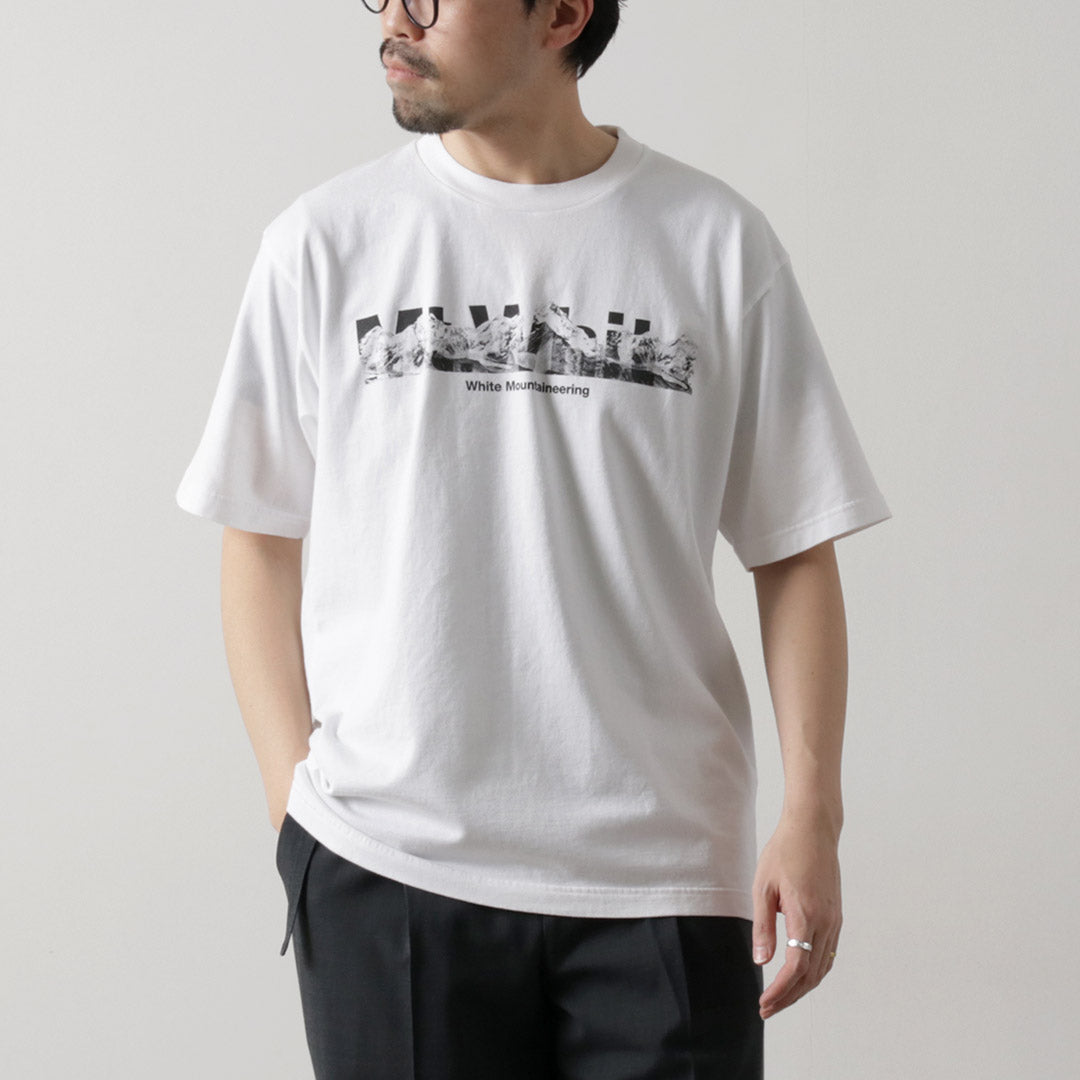 WHITE MOUNTAINEERING / Mountain Logo T-Shirt