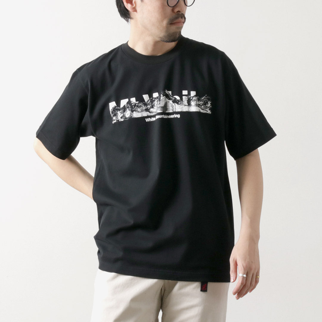 WHITE MOUNTAINEERING / Mountain Logo T-Shirt