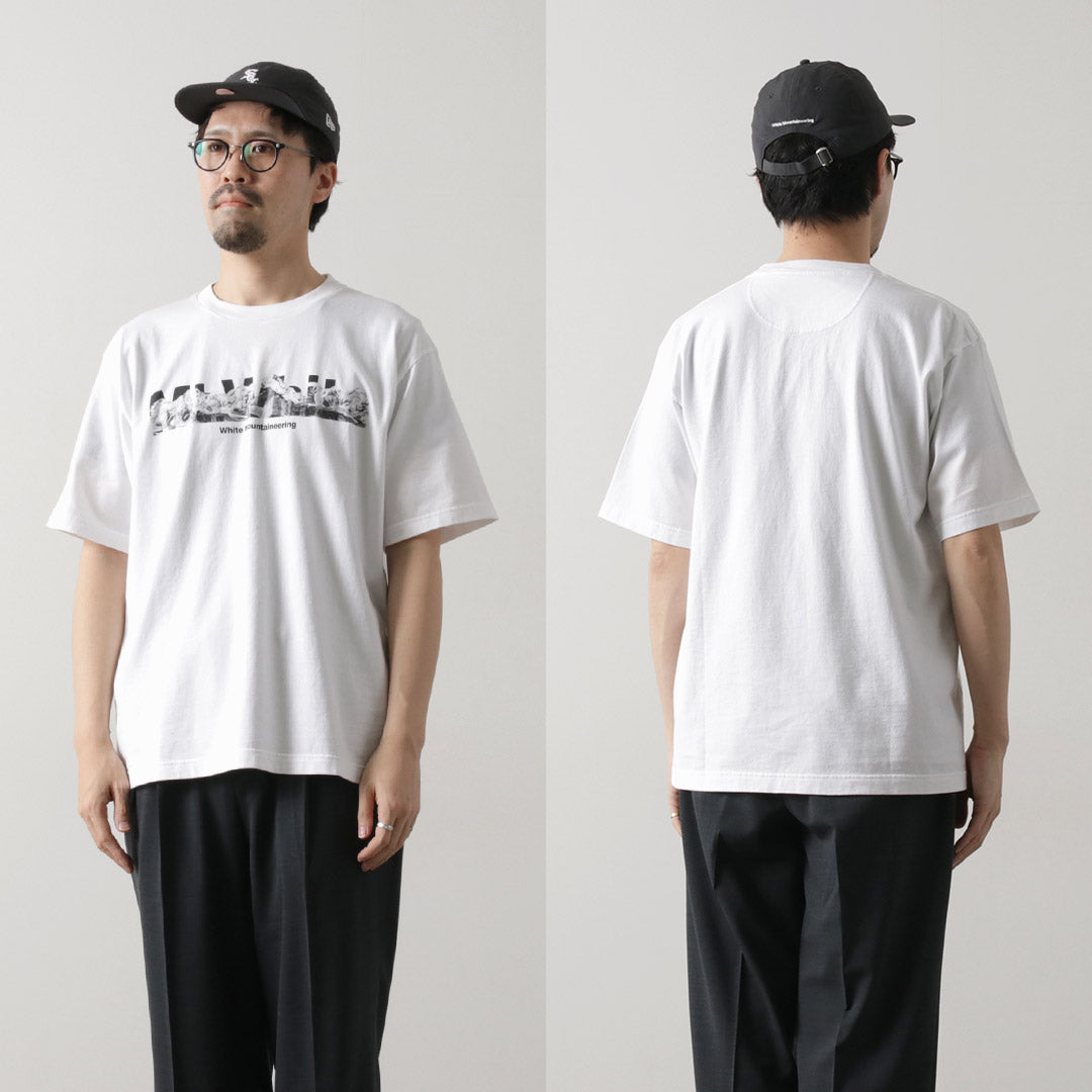 WHITE MOUNTAINEERING / Mountain Logo T-Shirt