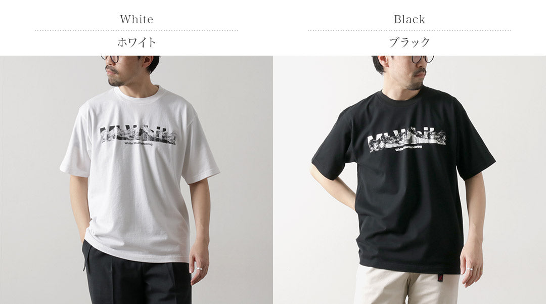 WHITE MOUNTAINEERING / Mountain Logo T-Shirt