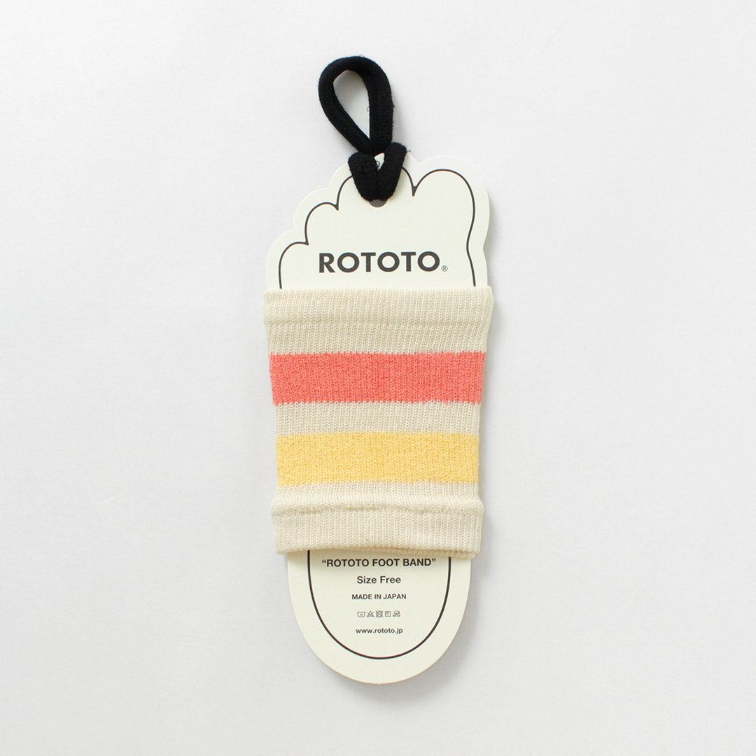 ROTOTO / Retro Stripe Footband