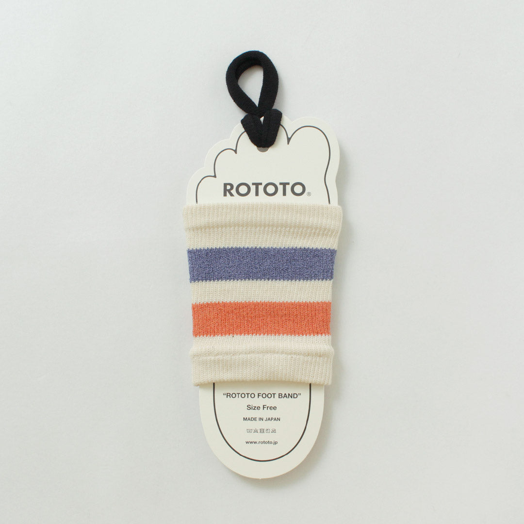 ROTOTO / Retro Stripe Footband