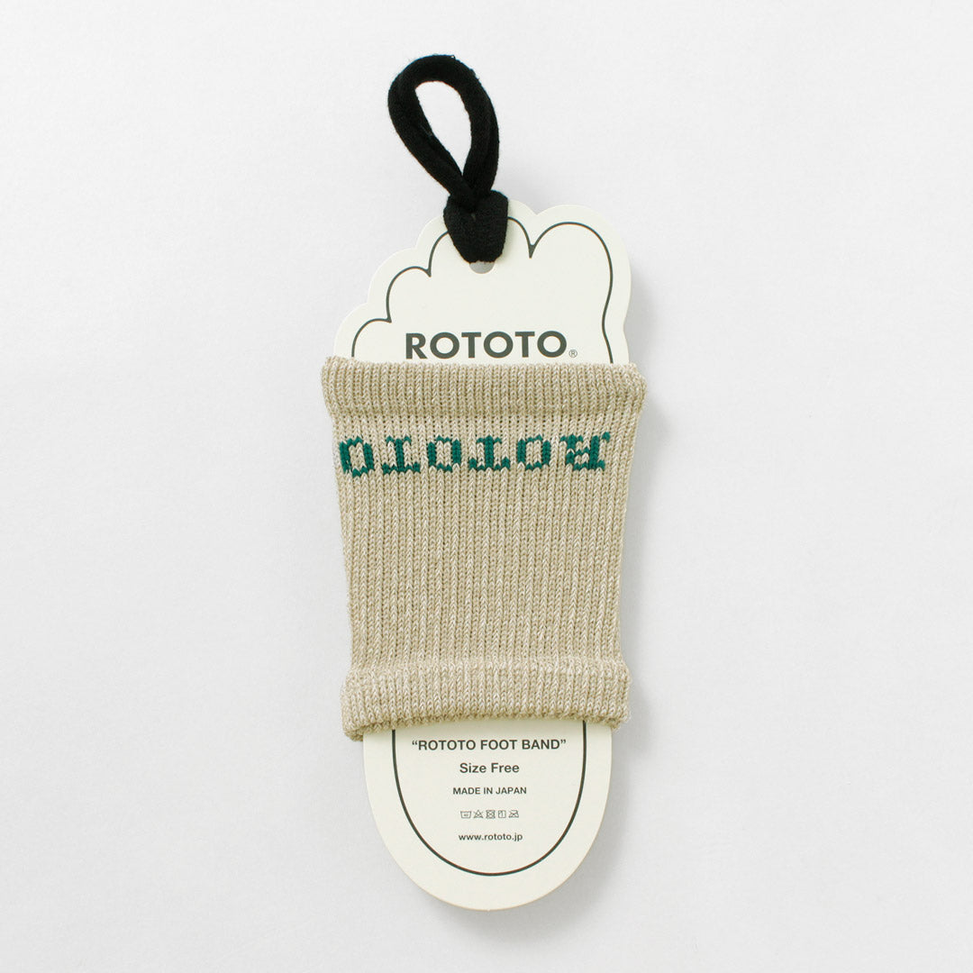 ROTOTO / Hemp Cushion Foot Band