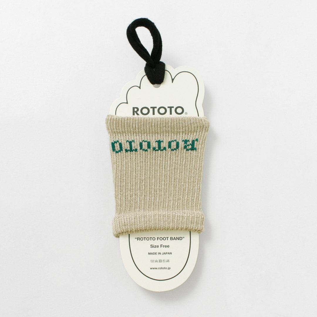 ROTOTO / Hemp Cushion Foot Band