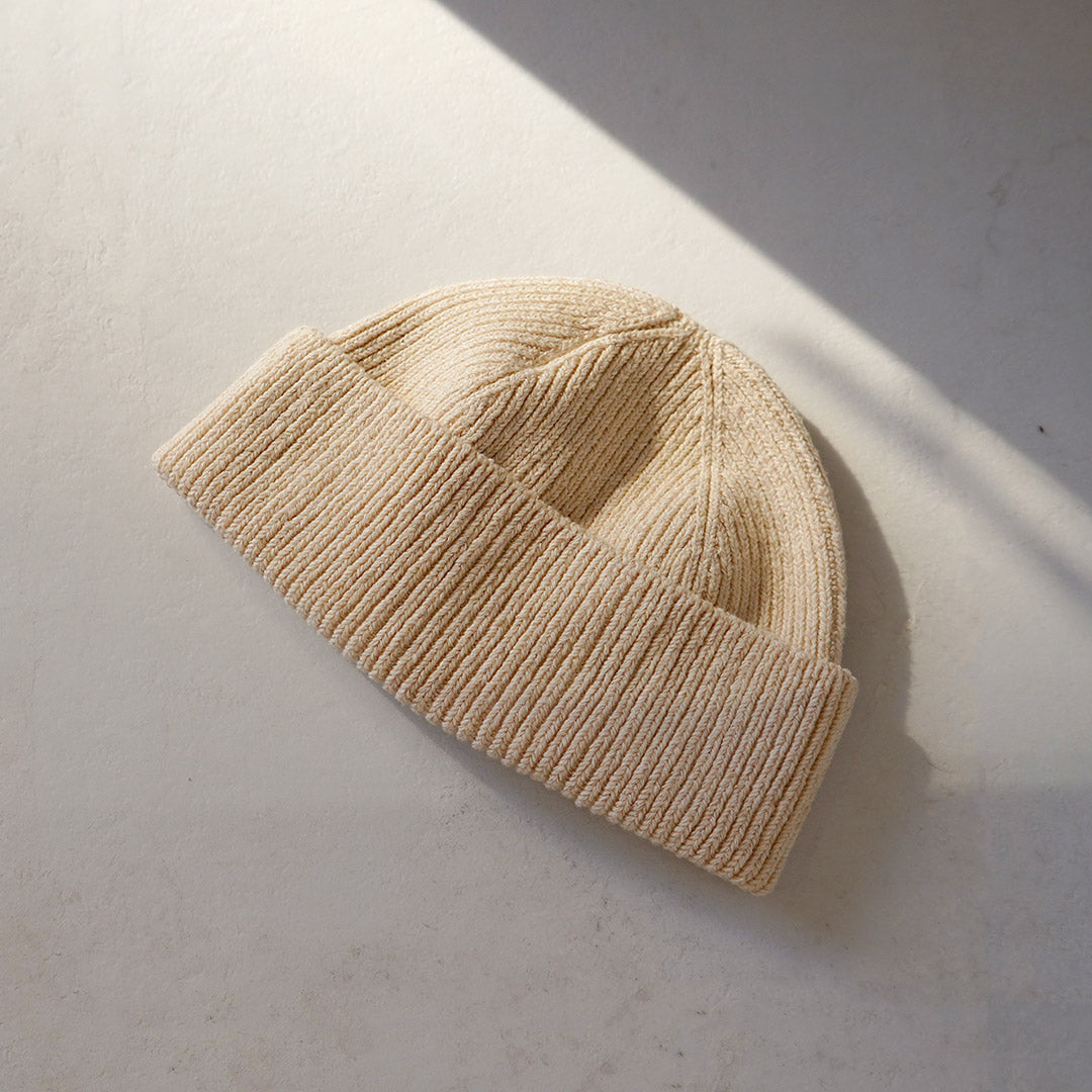 ROTOTO / Japanese Paper and Recycled Cotton Beanie