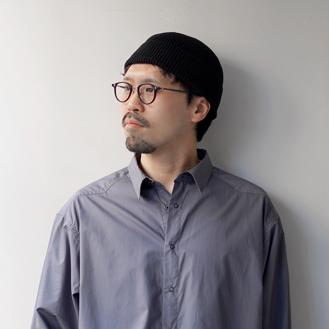 ROTOTO / Japanese Paper and Recycled Cotton Beanie