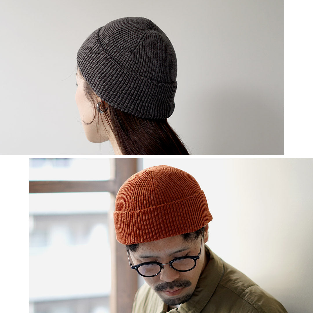 ROTOTO / Japanese Paper and Recycled Cotton Beanie