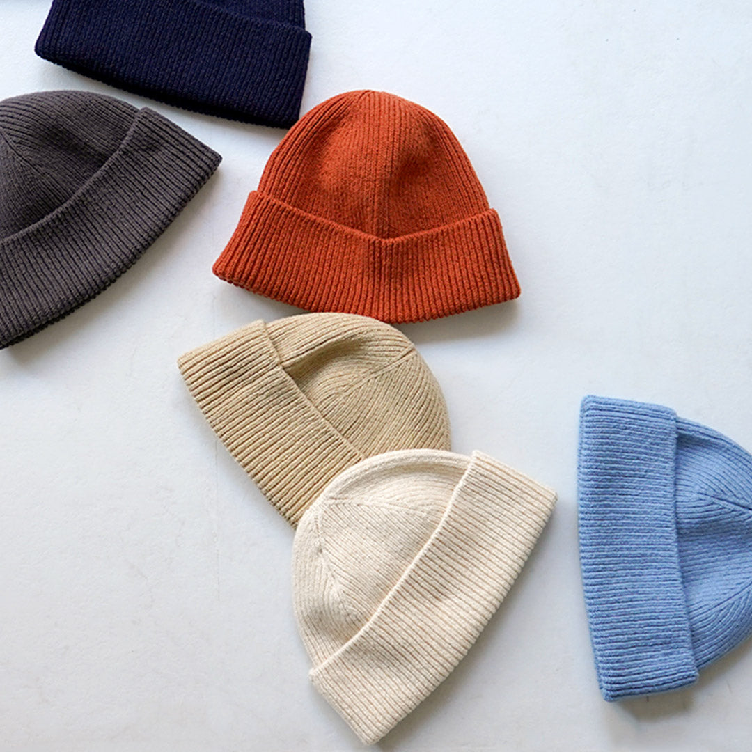 ROTOTO / Japanese Paper and Recycled Cotton Beanie