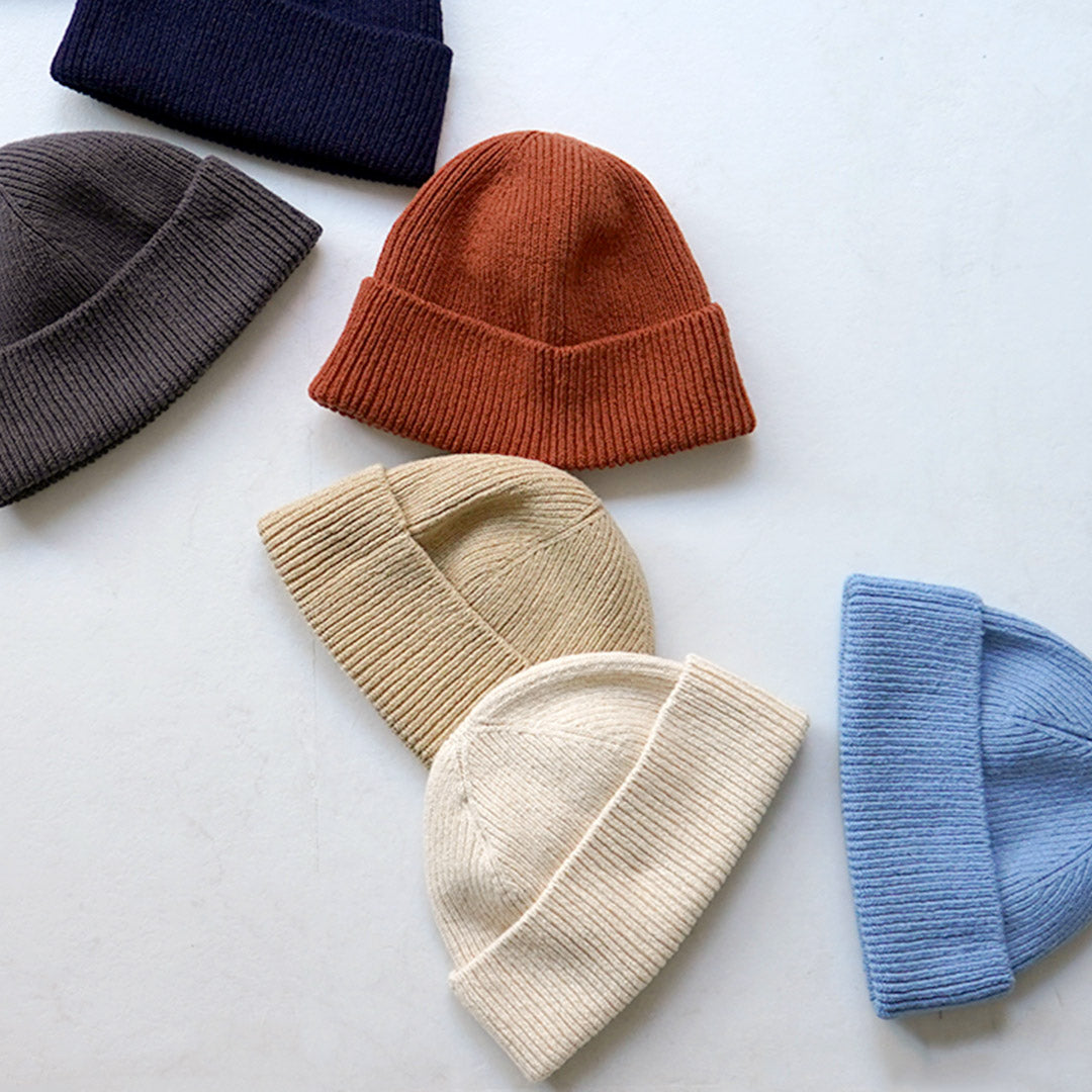 ROTOTO / Japanese Paper and Recycled Cotton Beanie