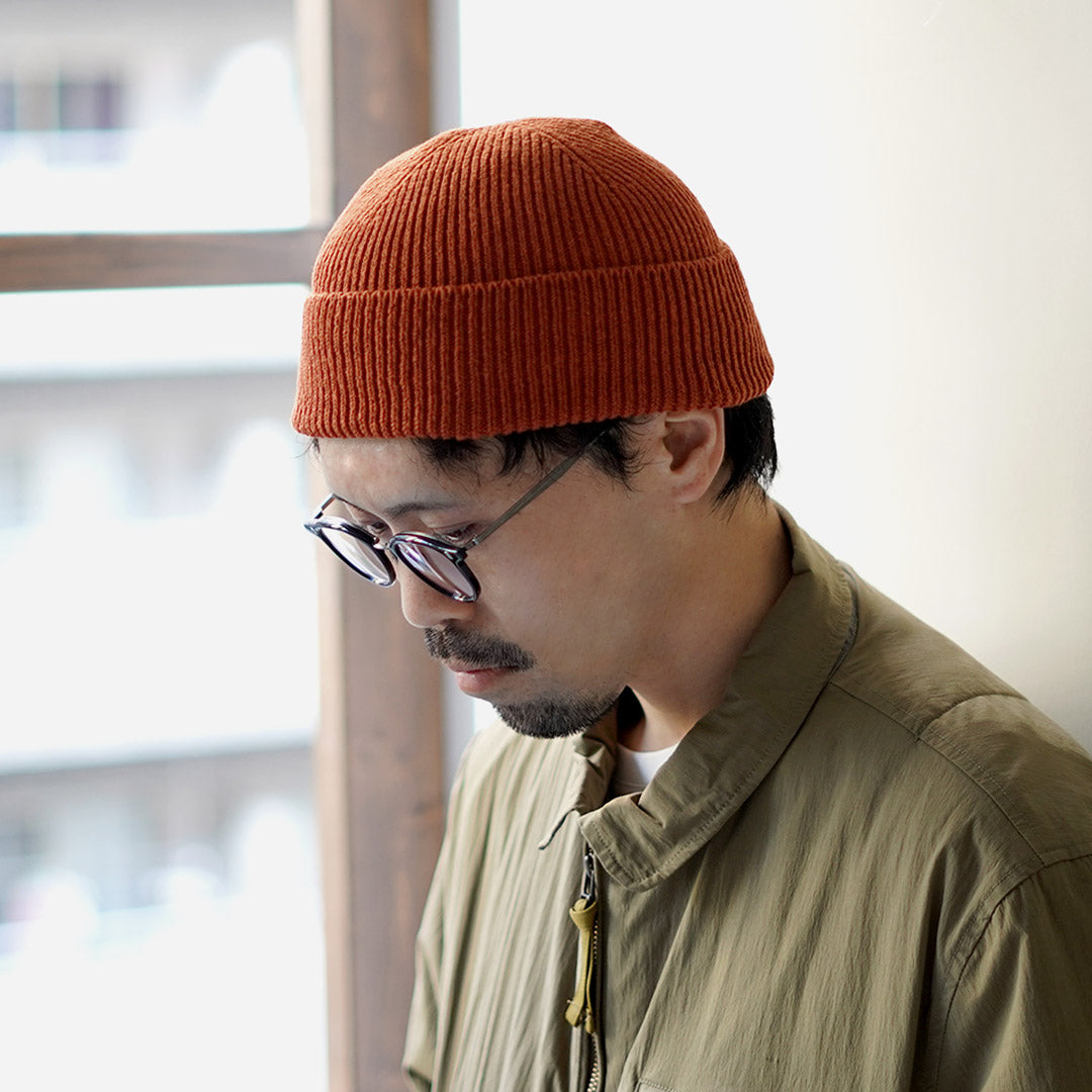 ROTOTO / Japanese Paper and Recycled Cotton Beanie