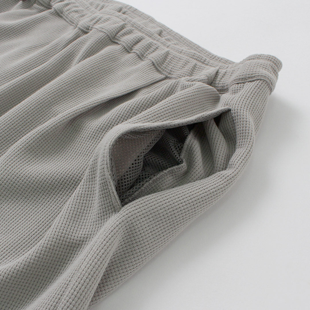 AXESQUIN / Quick Dry Eco Waffle Relaxing Pants