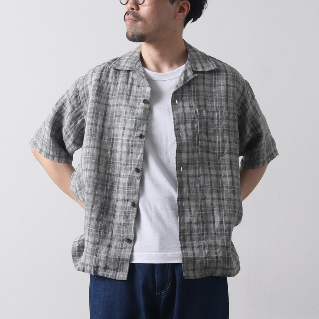 SEUVAS / Open Collar Shirt