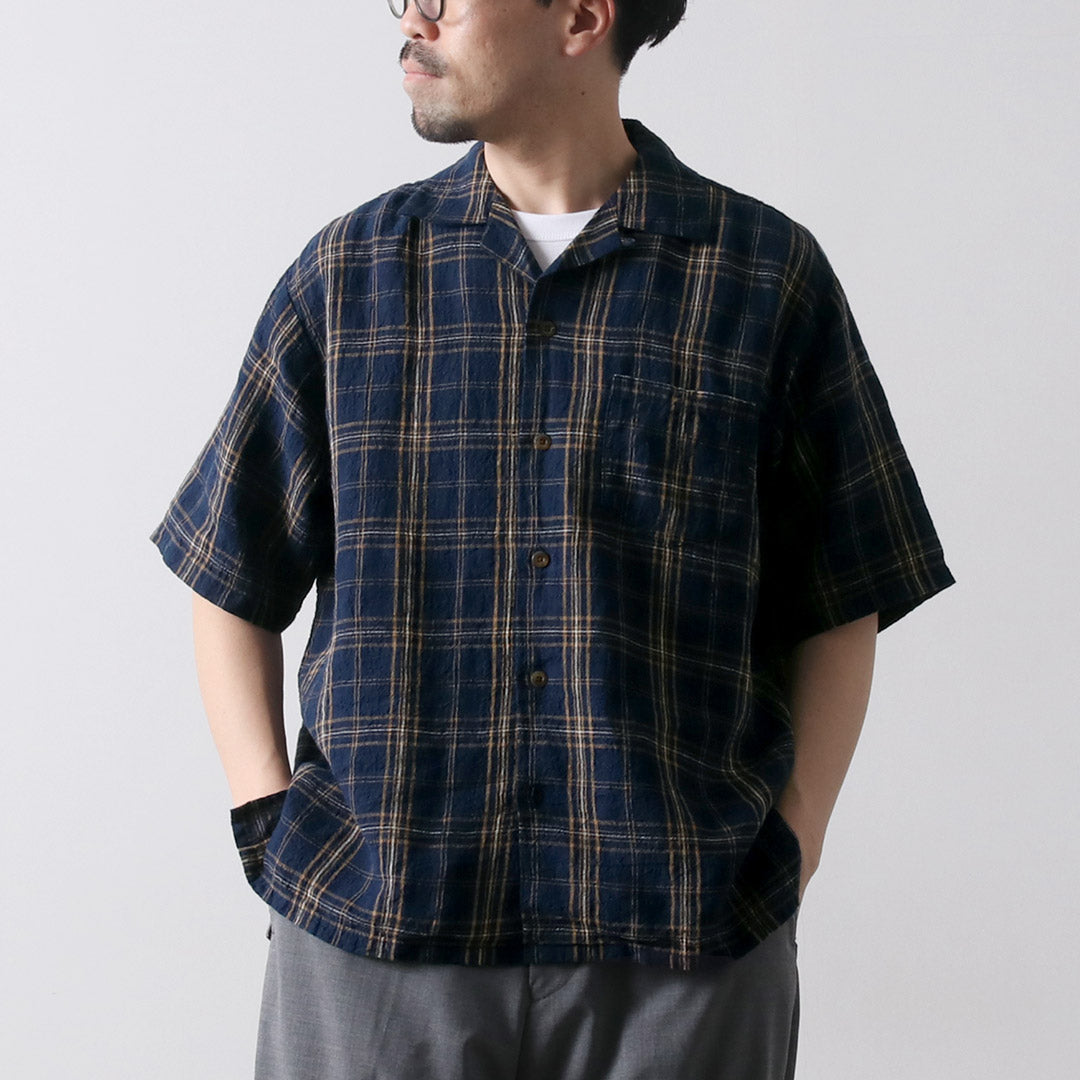 SEUVAS / Open Collar Shirt