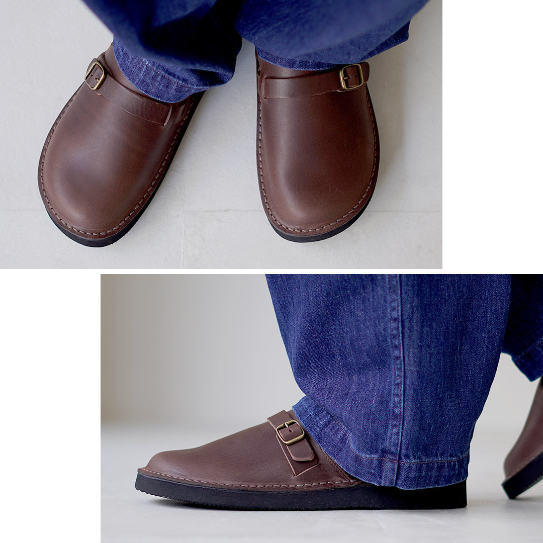 ORGANIC HANDLOOM / BENGAL Leather Shoes