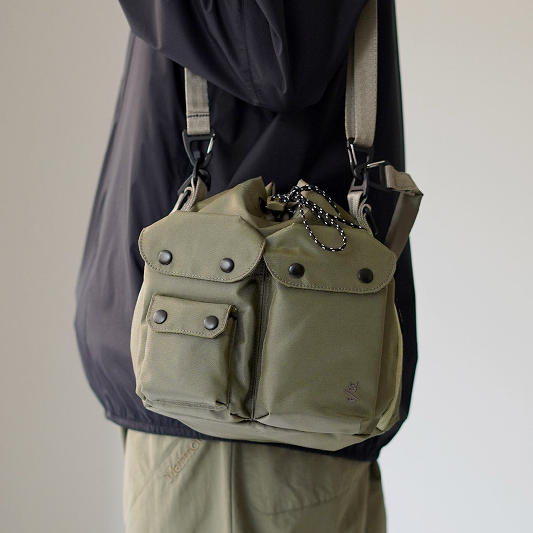 F/CE. / Recycled Cordura Nylon Tactical 2-way Drawstring Bag