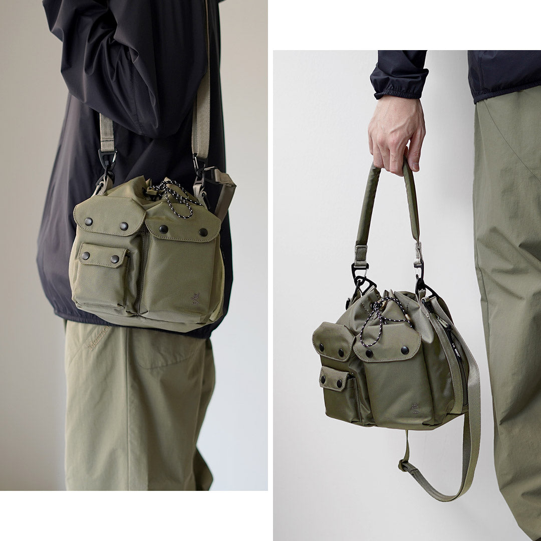F/CE. / Recycled Cordura Nylon Tactical 2-way Drawstring Bag