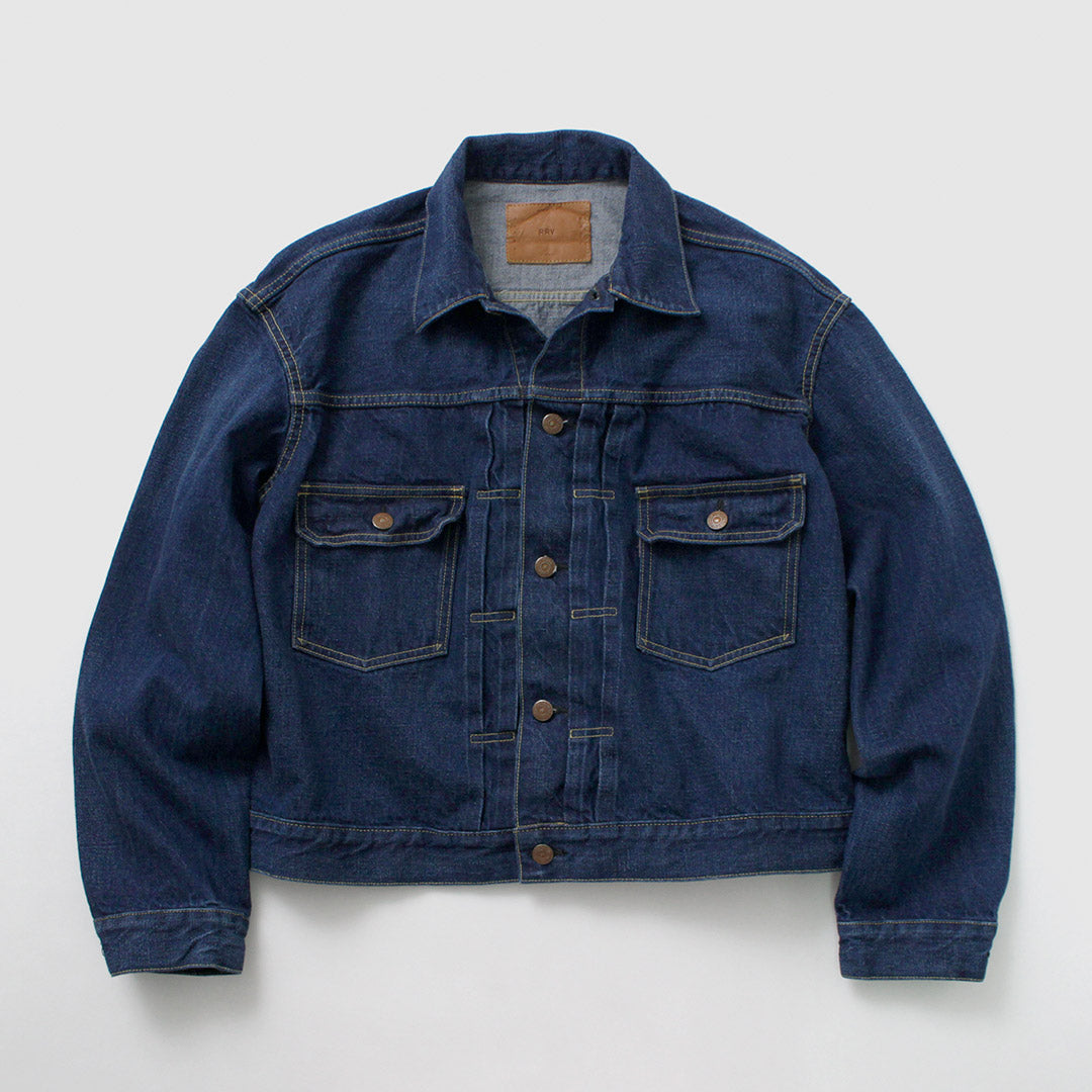 REMI RELIEF / 13oz 1954XX 2nd Type Denim Jacket Used-Finish