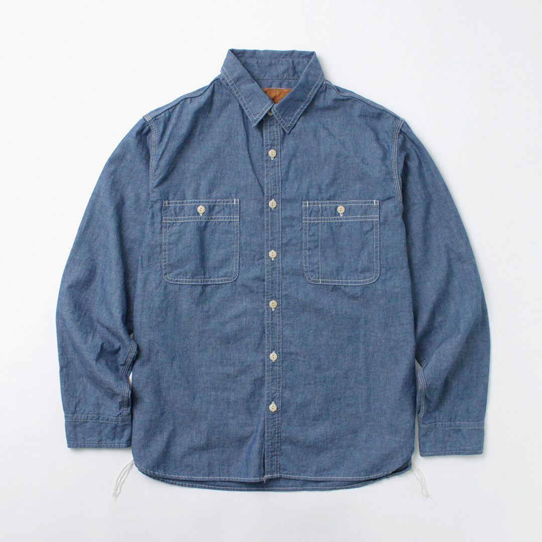 REMI RELIEF / 5oz Selvage Chambray Work Shirt