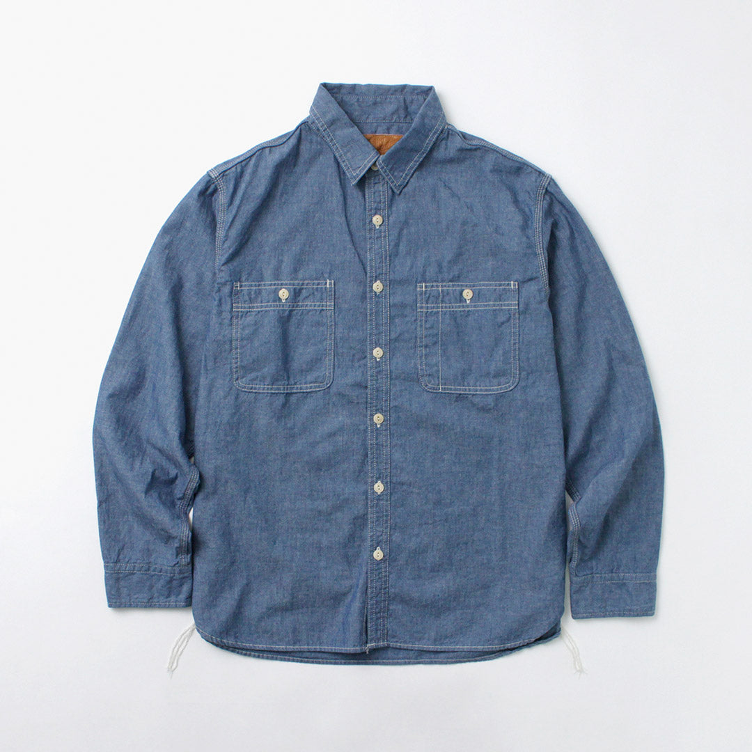 REMI RELIEF / 5oz Selvage Chambray Work Shirt