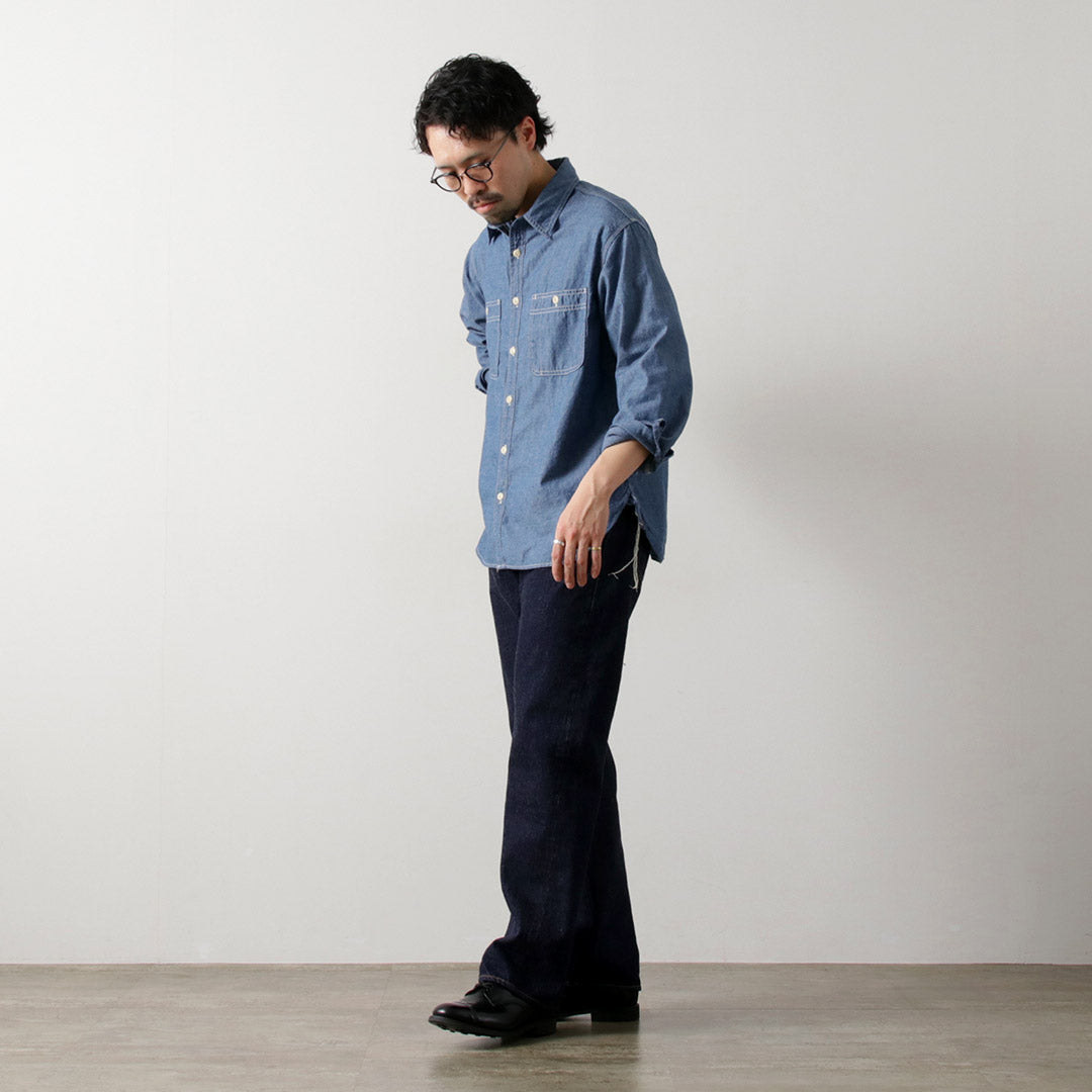 REMI RELIEF / 5oz Selvage Chambray Work Shirt