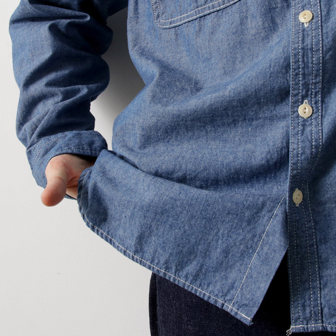 REMI RELIEF / 5oz Selvage Chambray Work Shirt