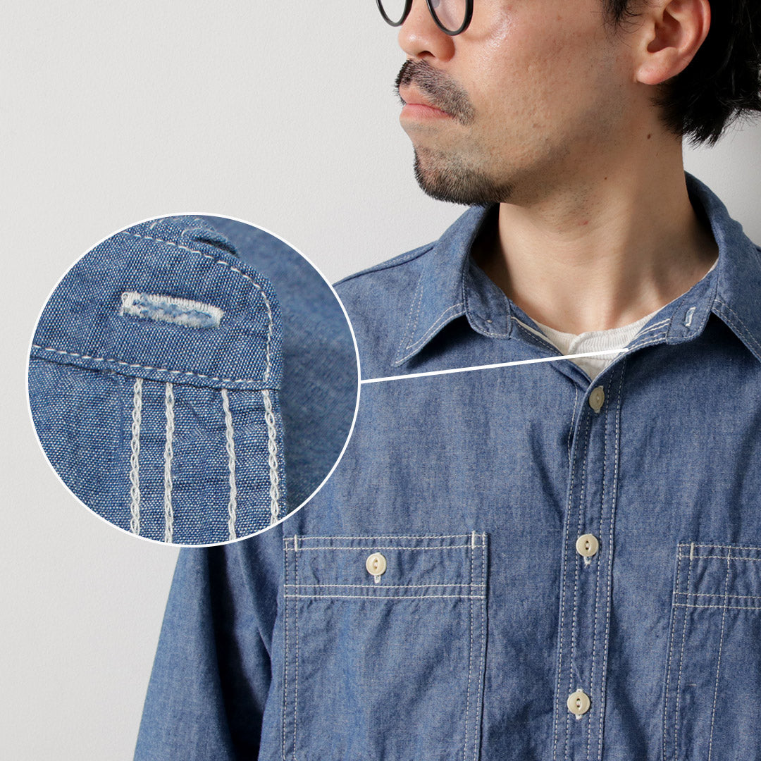 REMI RELIEF / 5oz Selvage Chambray Work Shirt