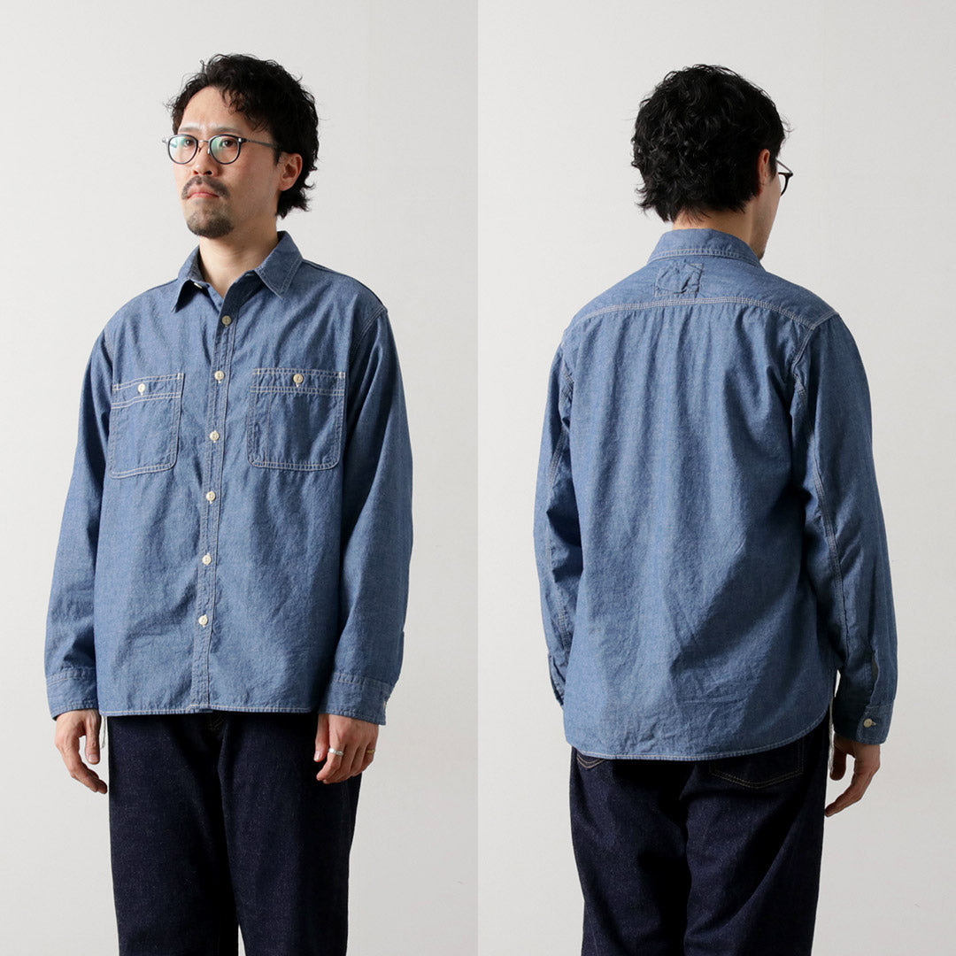 REMI RELIEF / 5oz Selvage Chambray Work Shirt