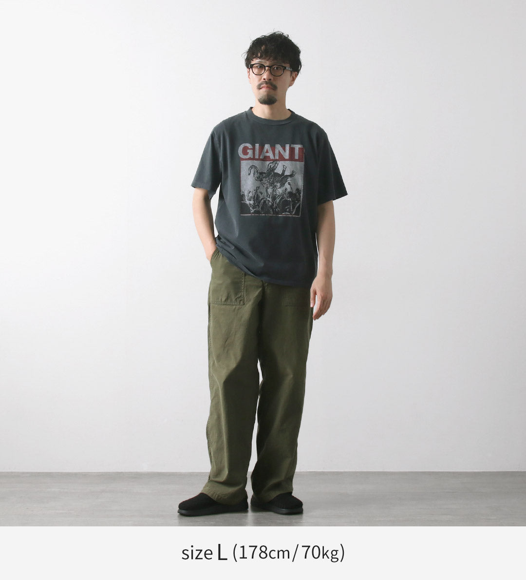 REMI RELIEF / SP processing New fit T-shirt (GIANT)