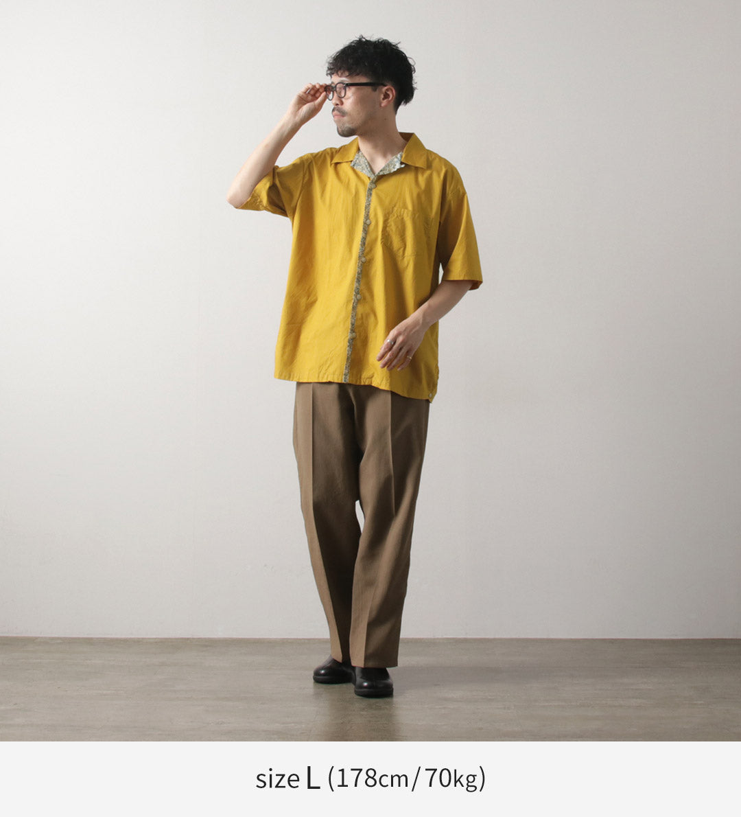 ILL ONE EIGHTY / Liberty Open Collar Shirt