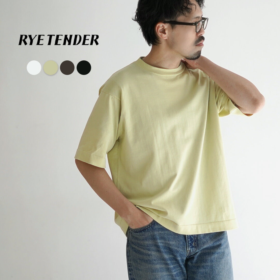 RYE TENDER / Center Tee Solid